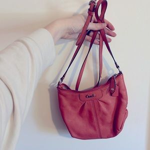 Salmon Coach Crossbody